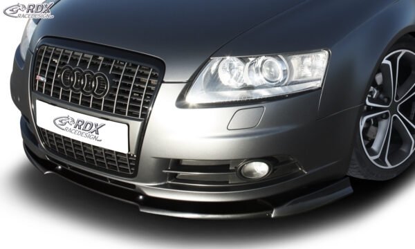 RDX Front Spoiler VARIO-X for AUDI A6 4F -2008 (S-Line Frontbumper) Front Lip Splitter